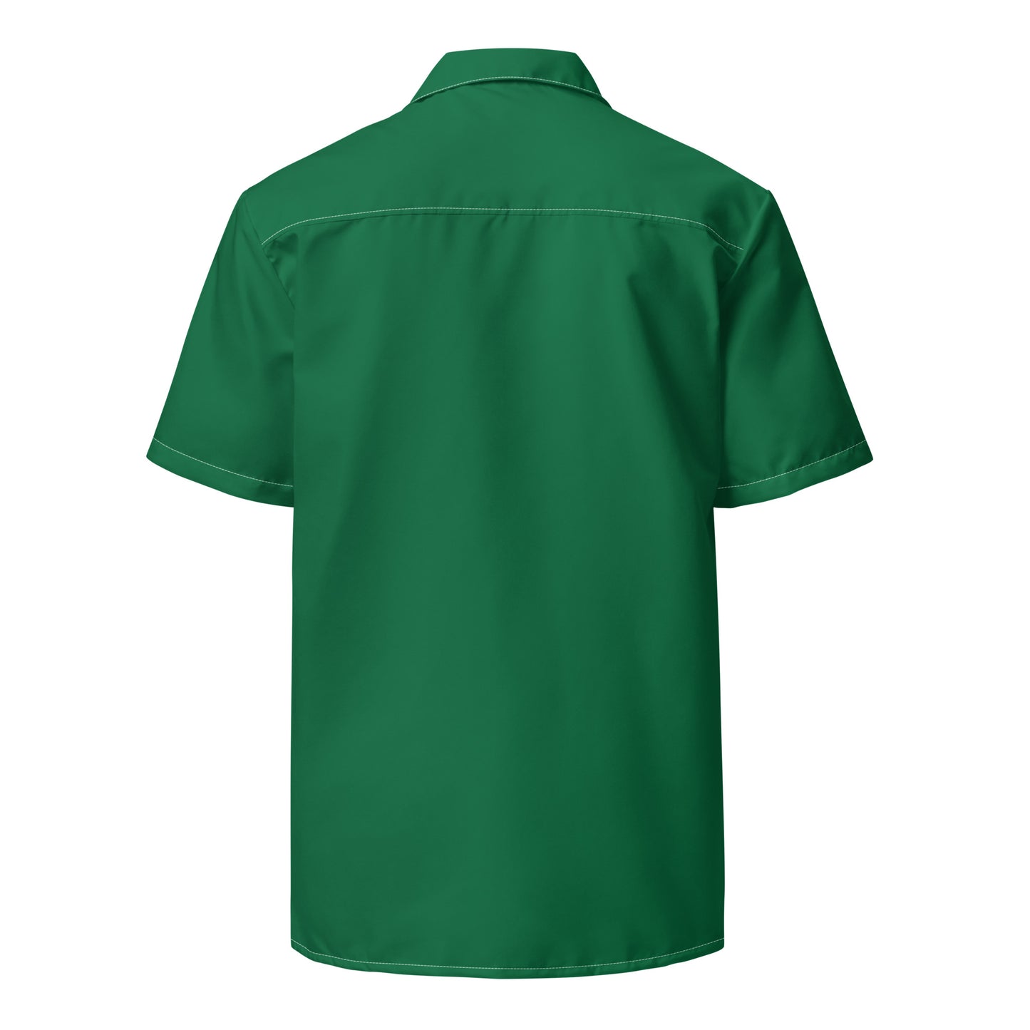 Unisex Green Peaceful button shirt