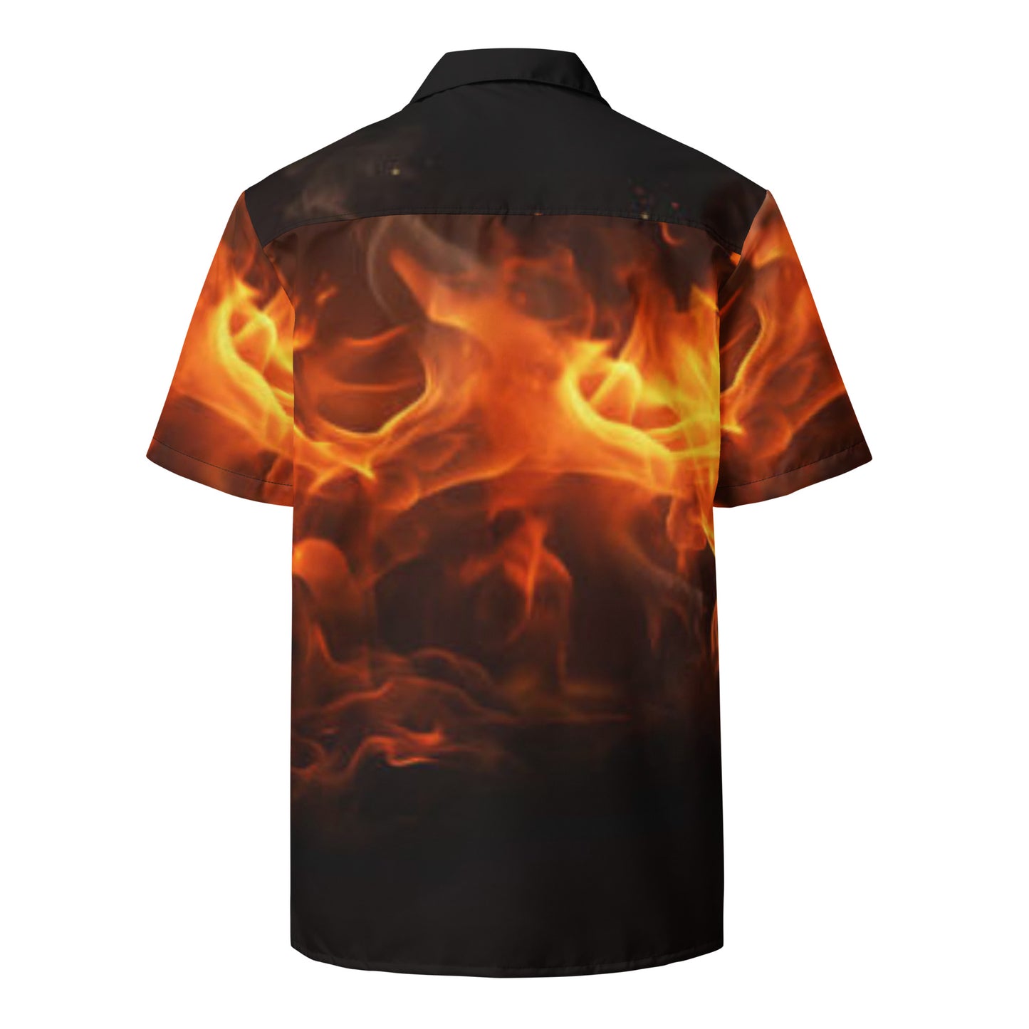 Unisex Peaceful Fire button shirt