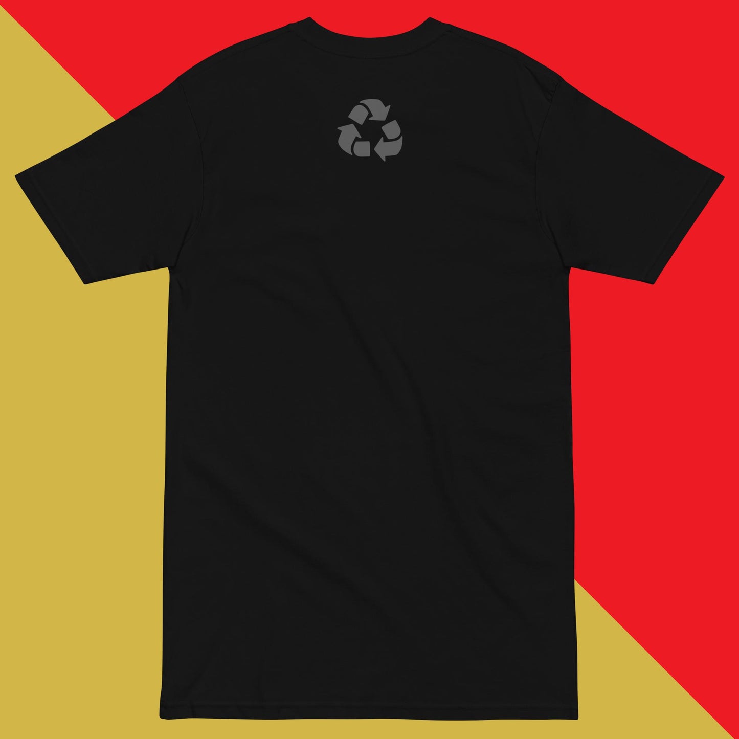 Red/Black Cotton Peaceful Energy Tee S-XL