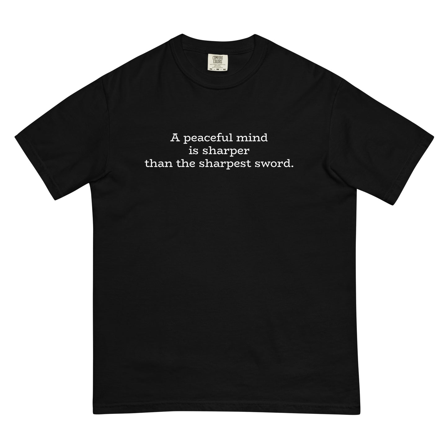 Peaceful Mind Unisex garment-dyed heavyweight t-shirt