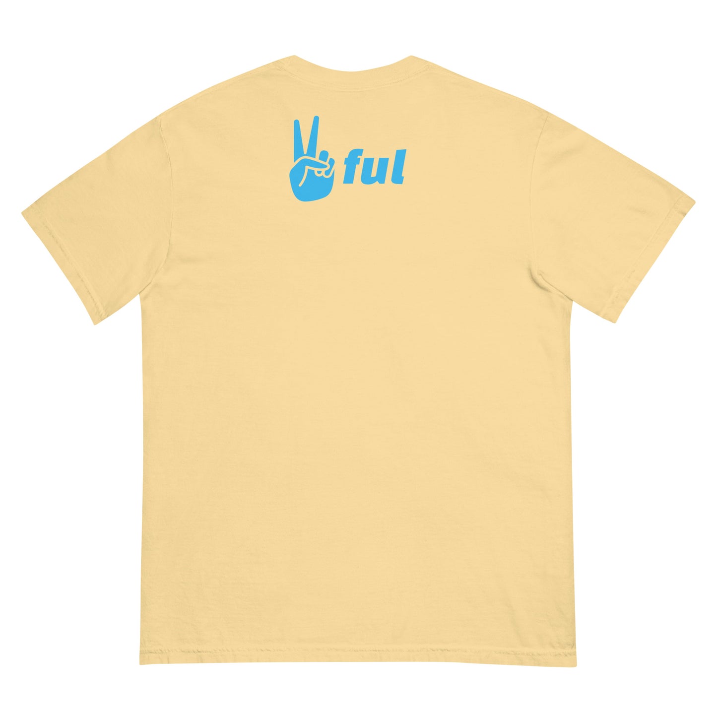 Unisex "Just Chillin'" Peaceful garment-dyed heavyweight t-shirt