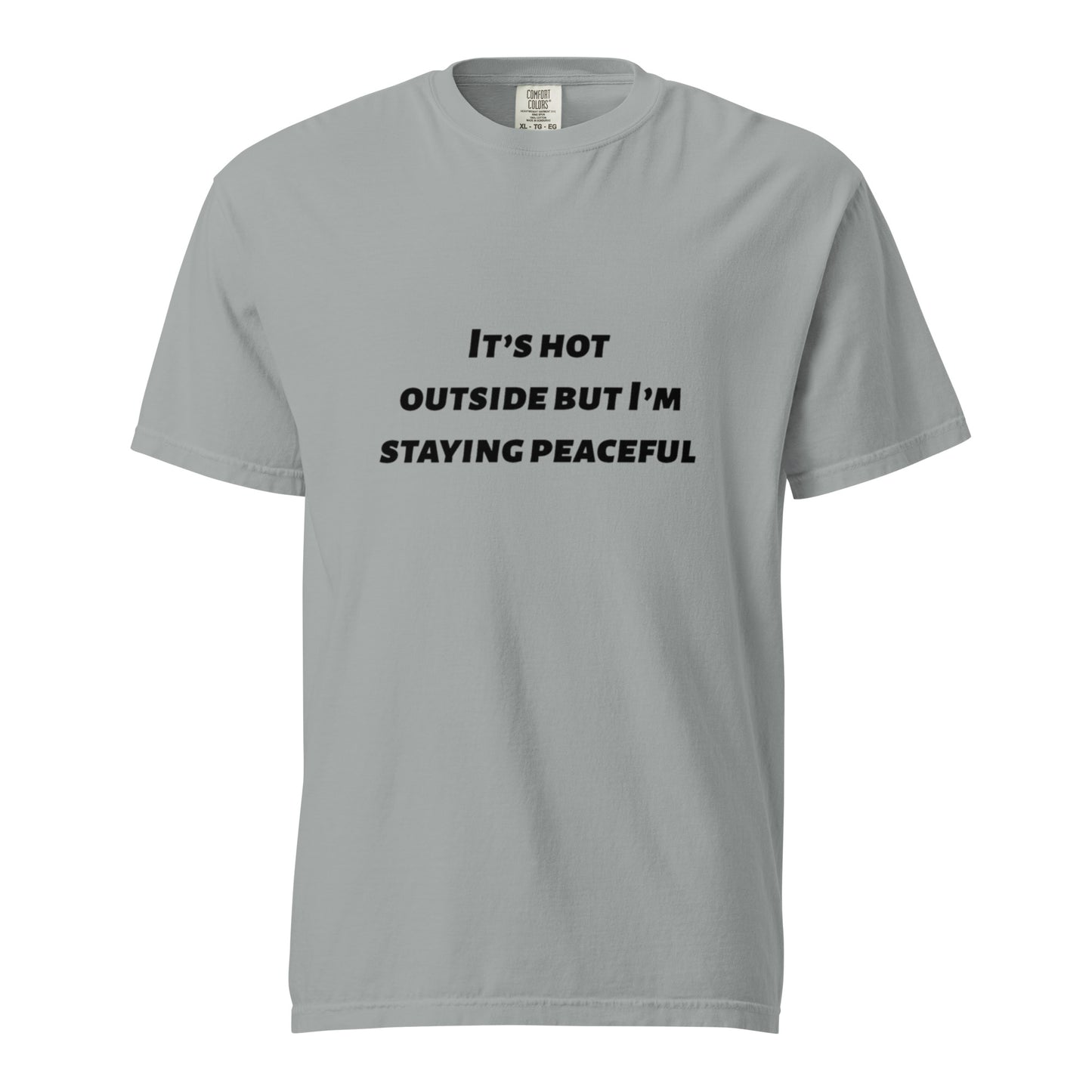 Unisex garment-dyed Hot out heavyweight t-shirt