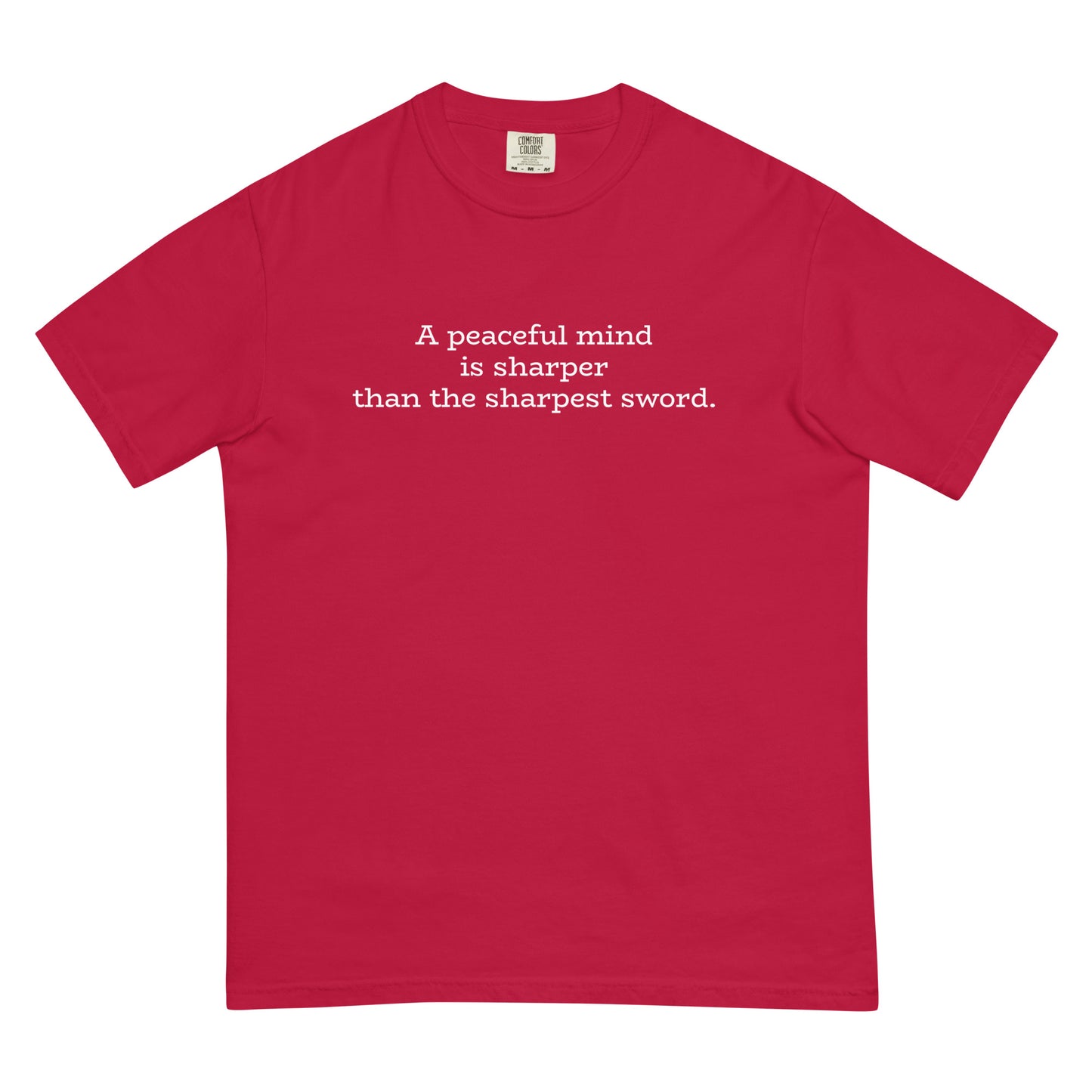 Peaceful Mind Unisex garment-dyed heavyweight t-shirt