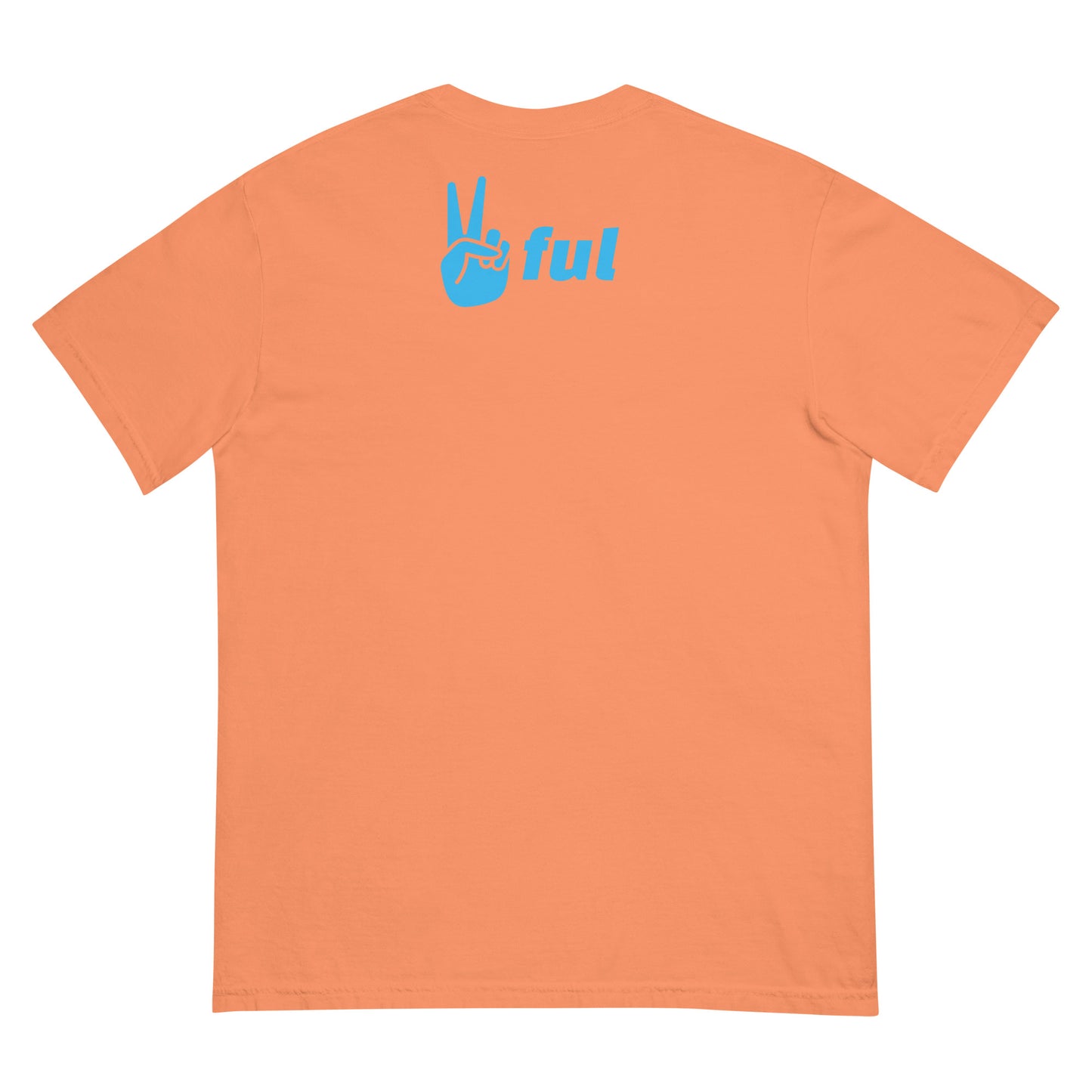 Unisex "Just Chillin'" Peaceful garment-dyed heavyweight t-shirt