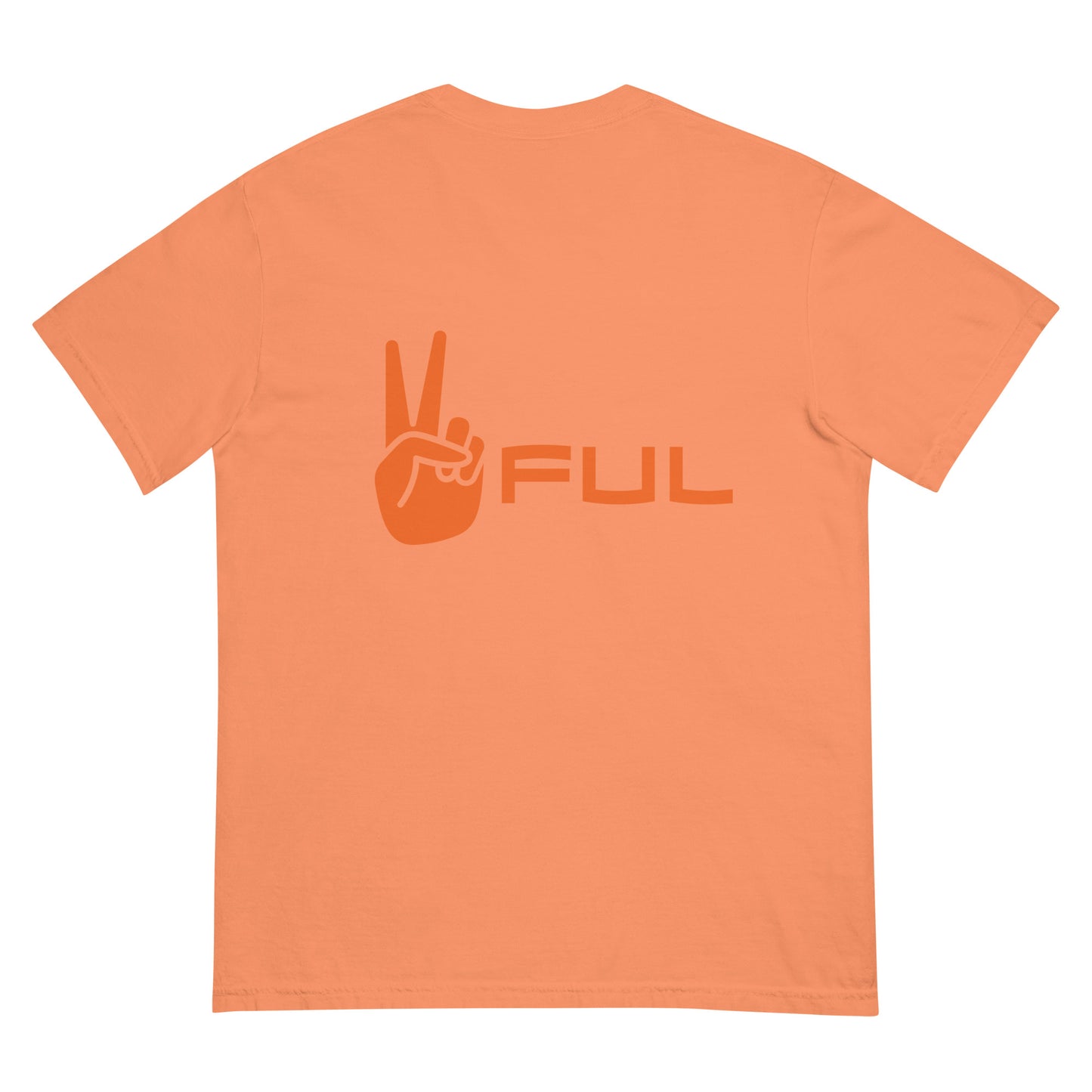 Unisex Super Peaceful Jack o Lantern garment-dyed heavyweight t-shirt