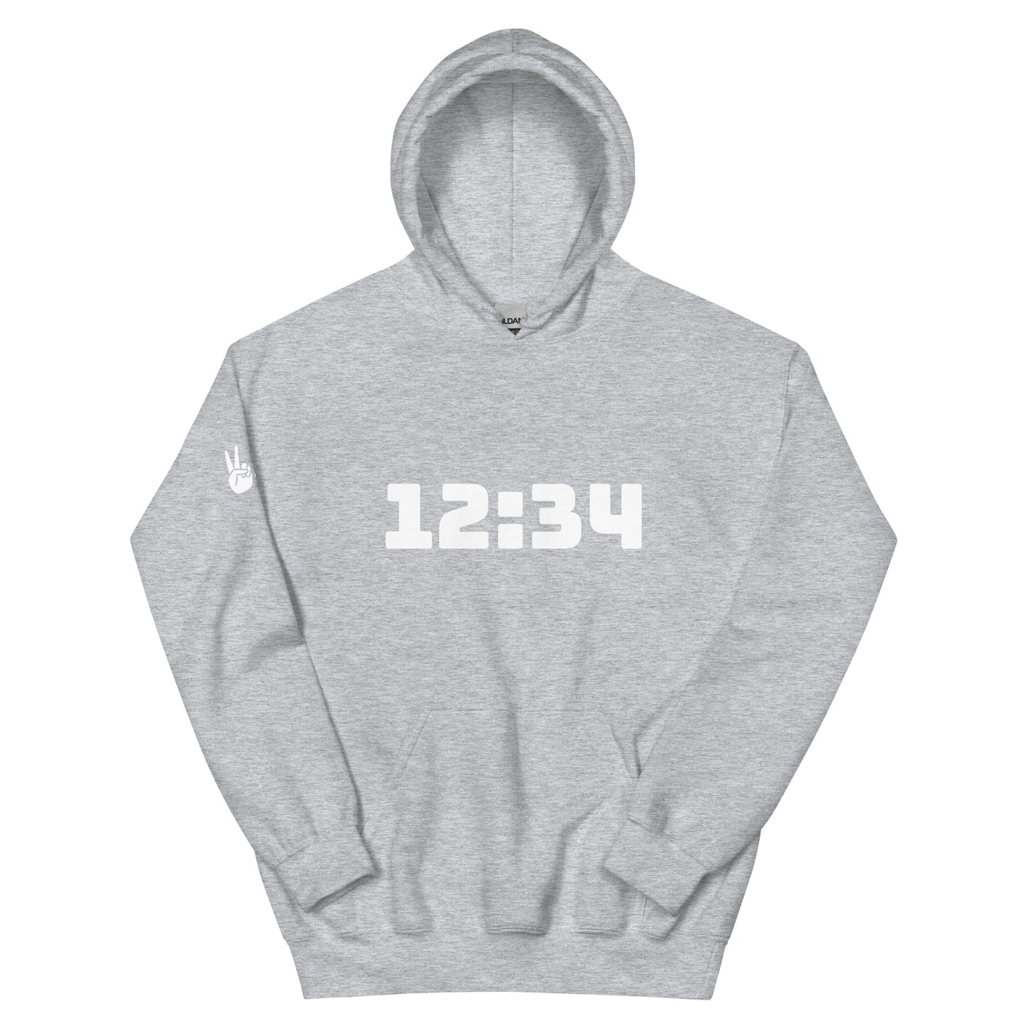 Unisex Cotton/Polyester Blend One Two Three Four Hoodie ✌️ful