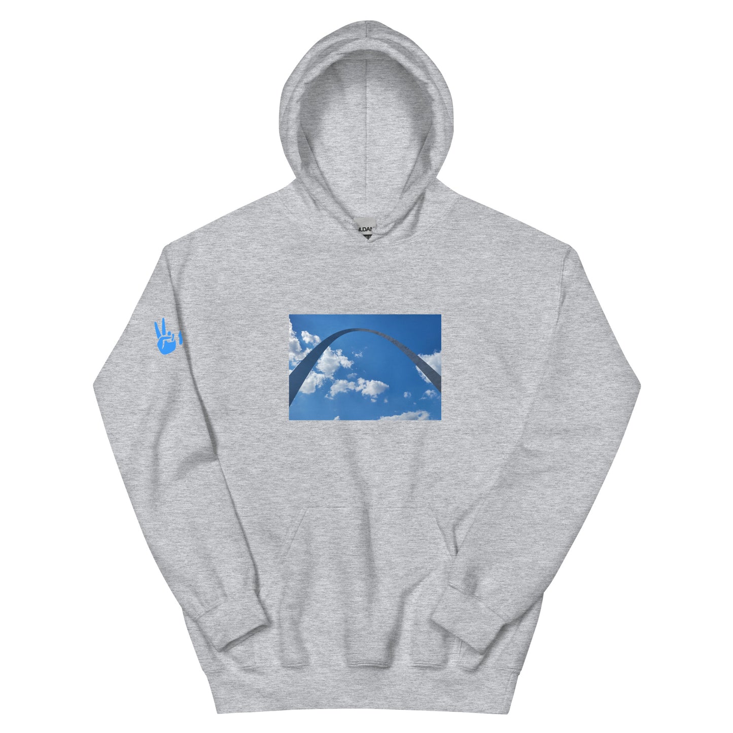 Unisex Peaceful Arches Hoodie
