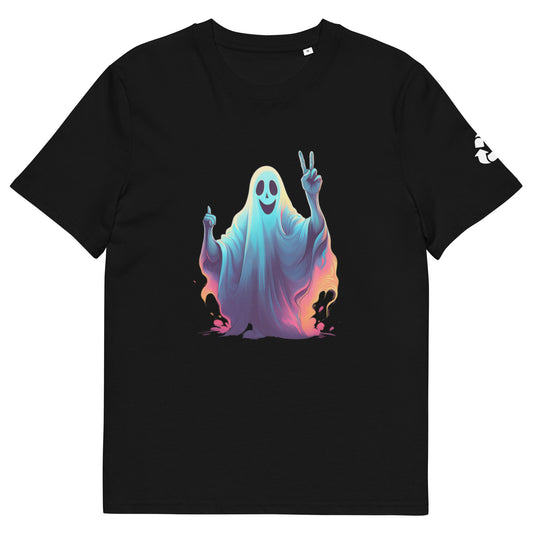 Unisex Peaceful Ghost organic cotton t-shirt