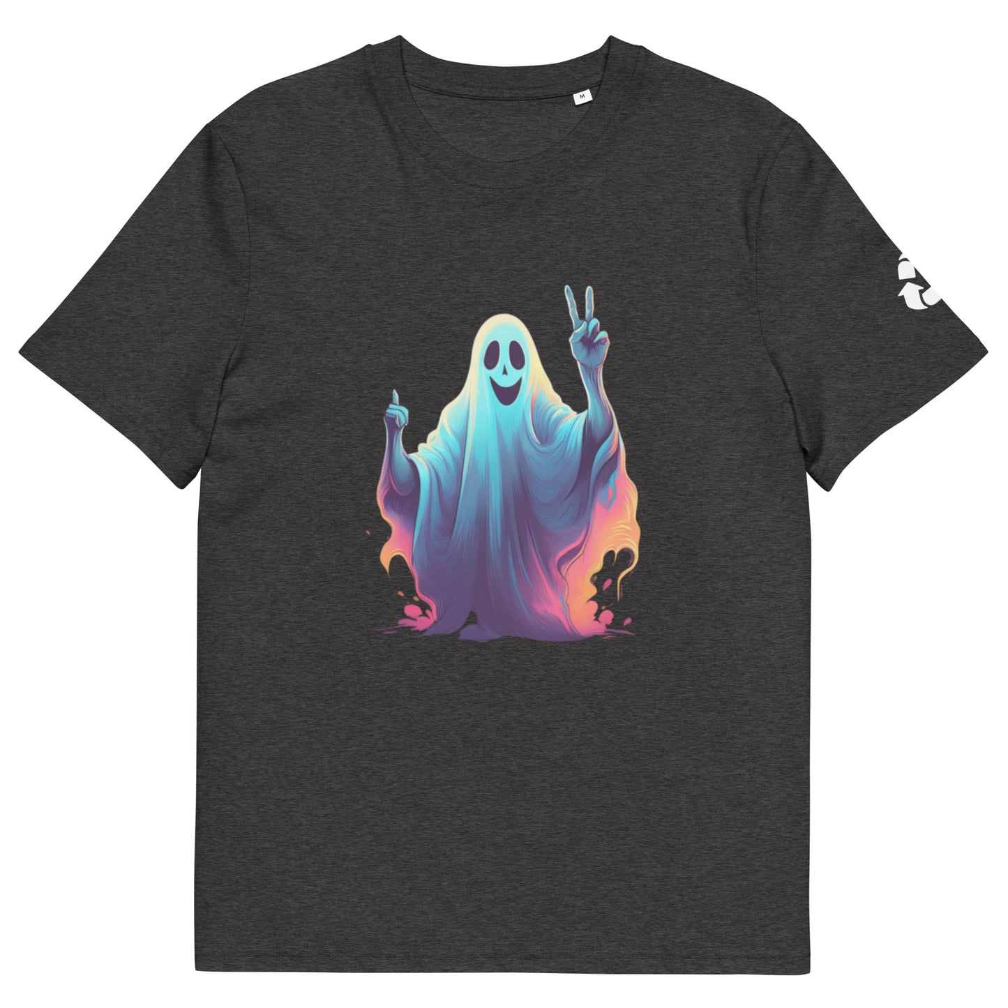 Unisex Peaceful Ghost organic cotton t-shirt