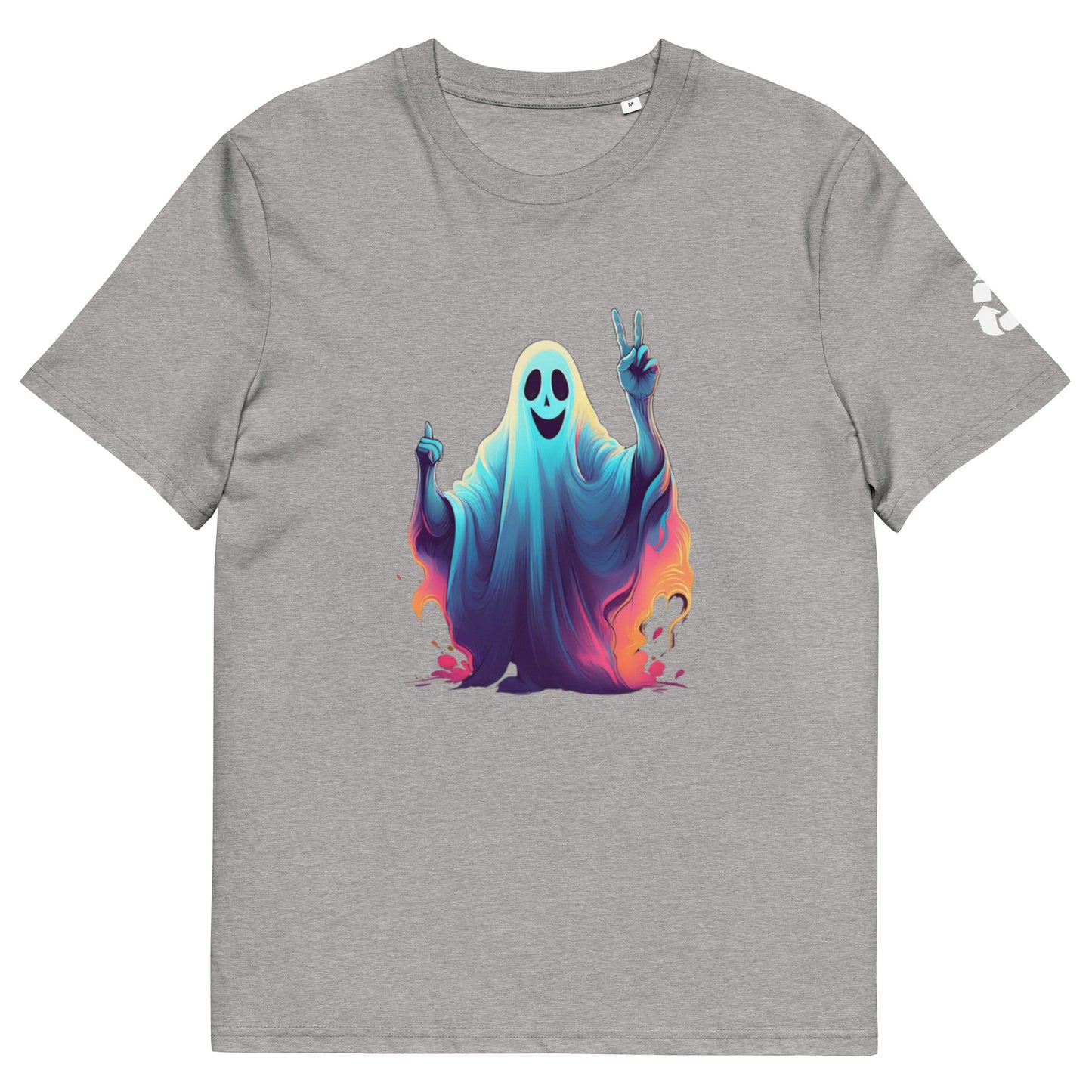 Unisex Peaceful Ghost organic cotton t-shirt