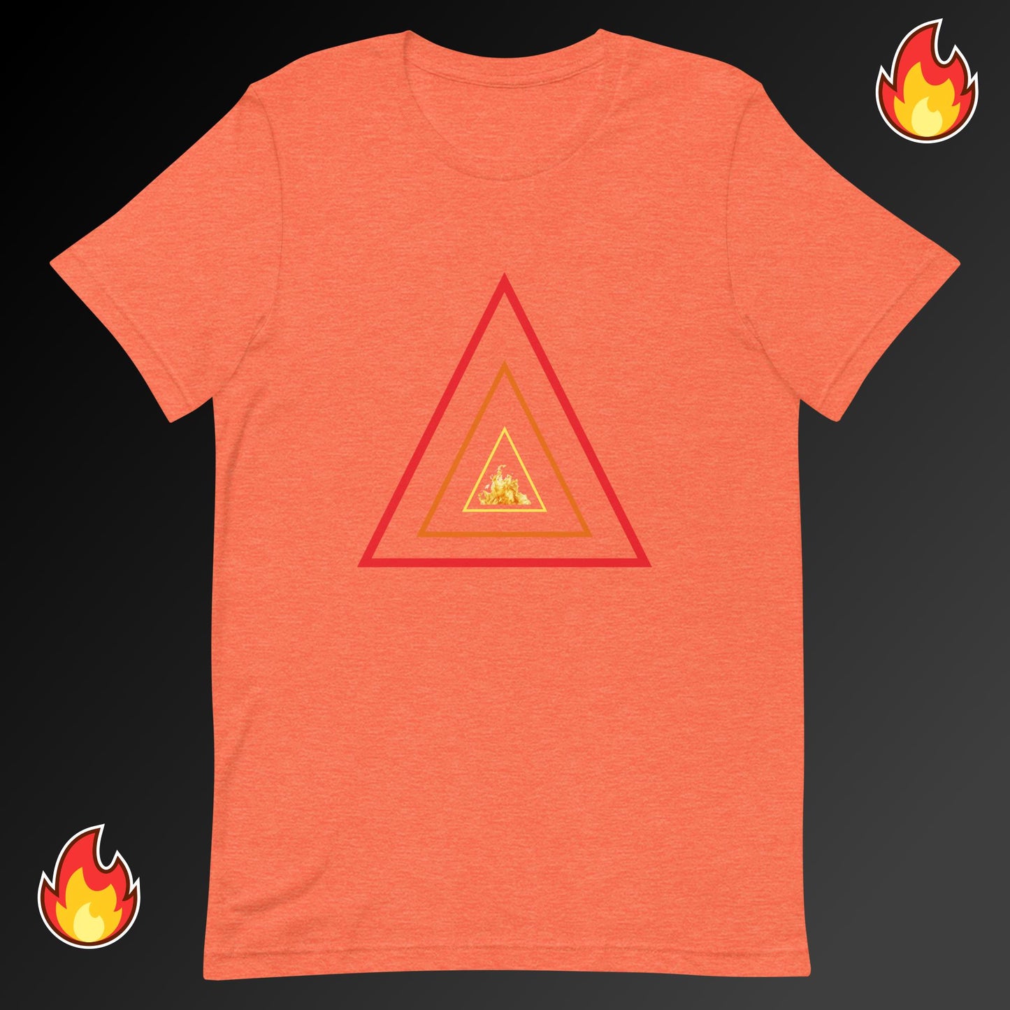 Fire Inside you Unisex t-shirt