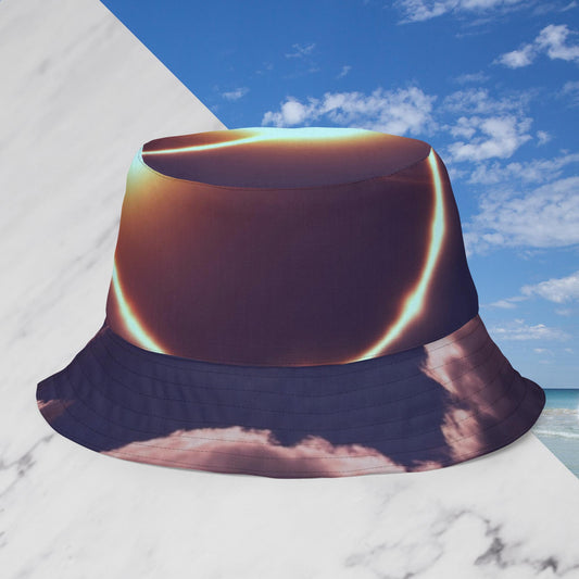 New Heights/Eclipse the Hate Reversible bucket hat