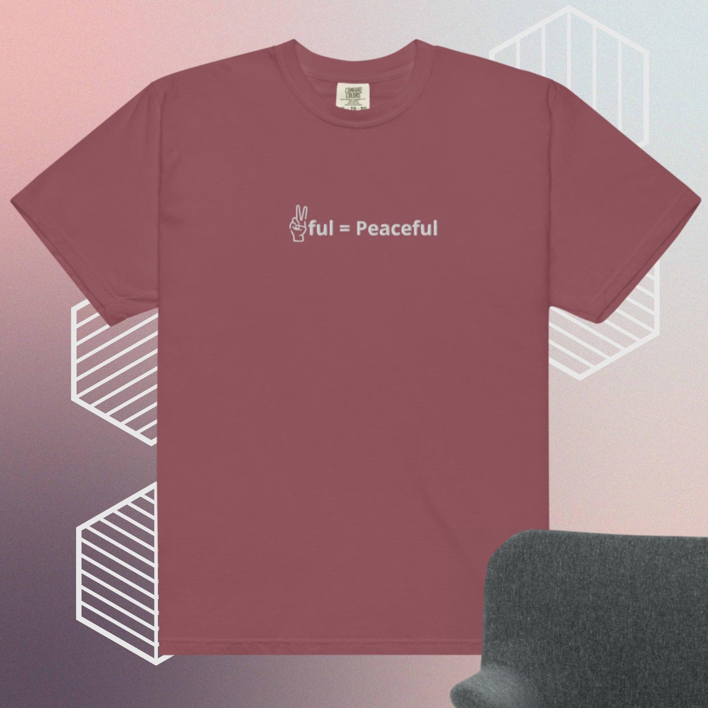 Unisex "Equals Peaceful" Shirt S-3XL