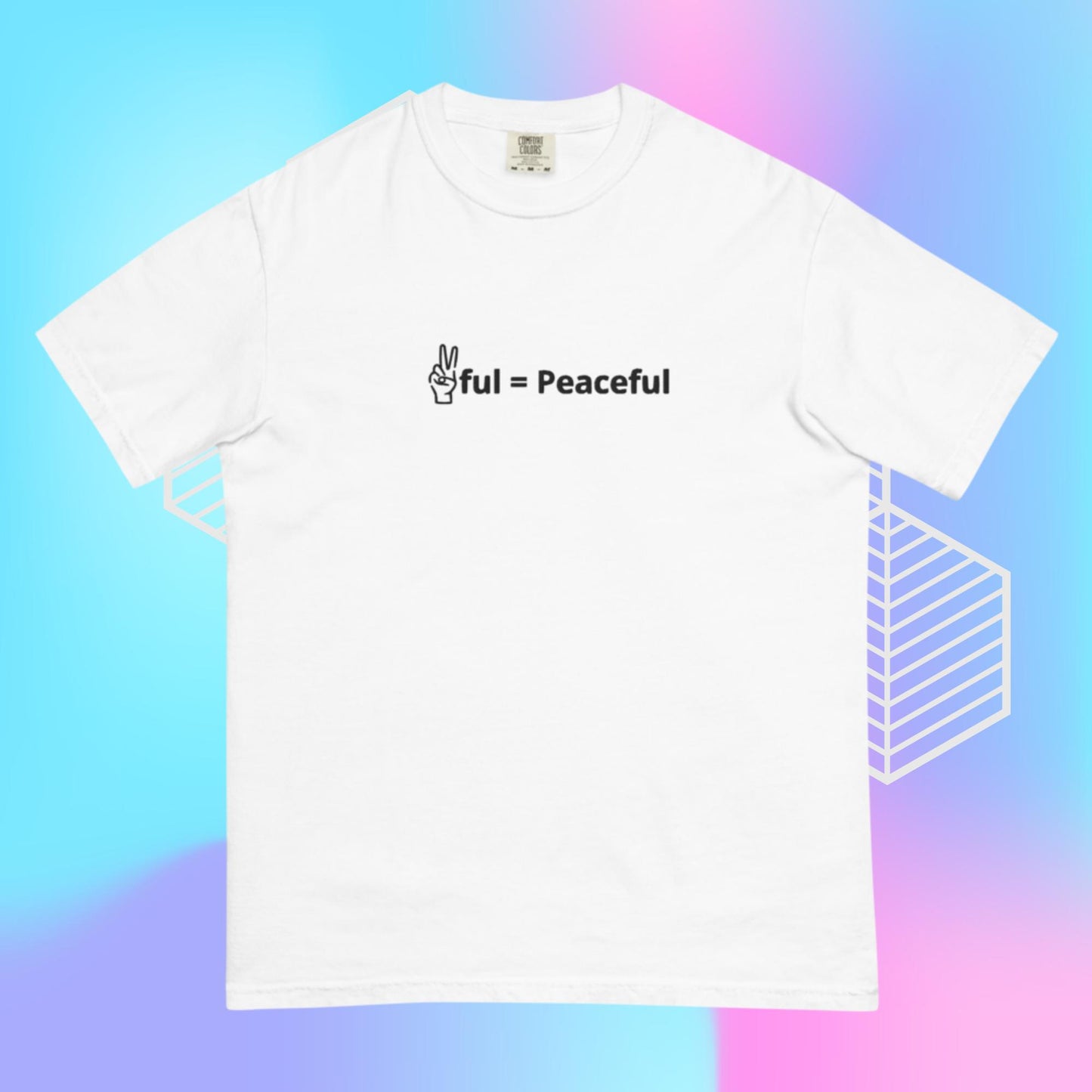 Peaceful Equation  "✌️ful Equation" T-shirt S-3XL