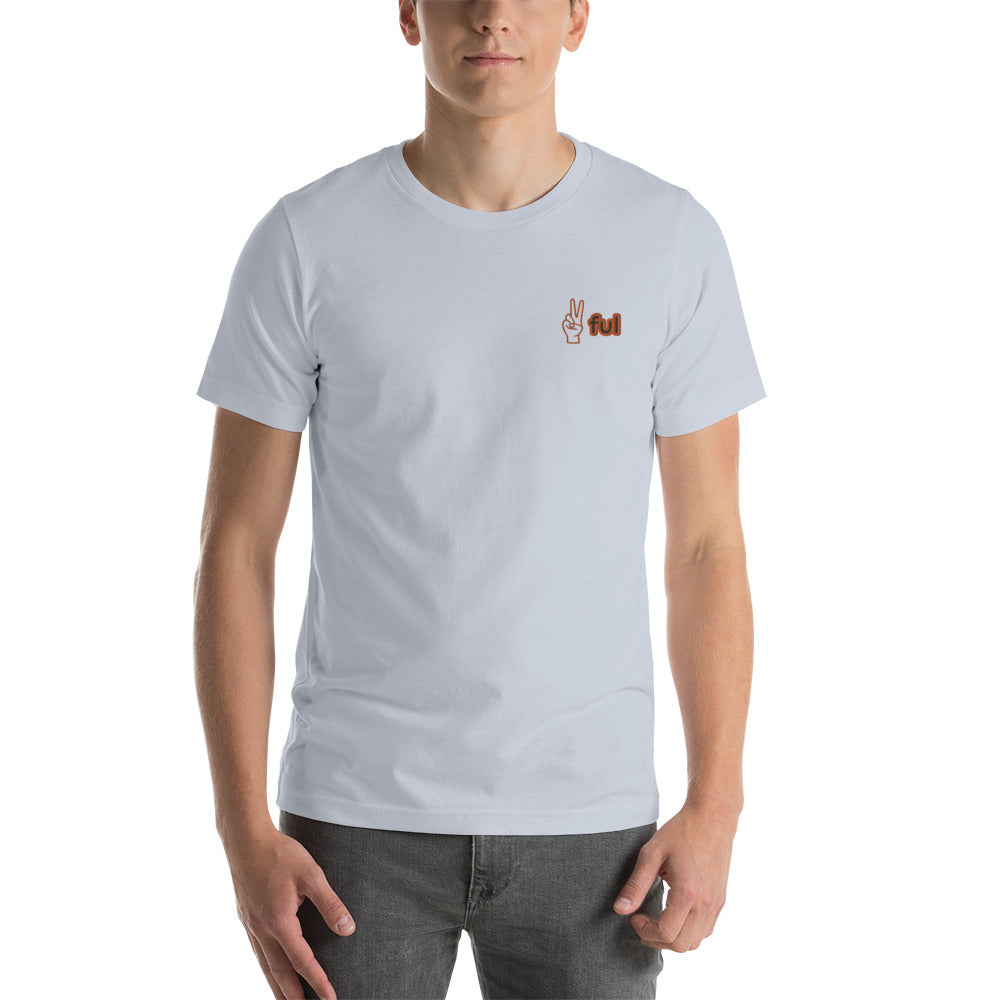 Unisex Orange Label Peaceful t-shirt  XS-5XL