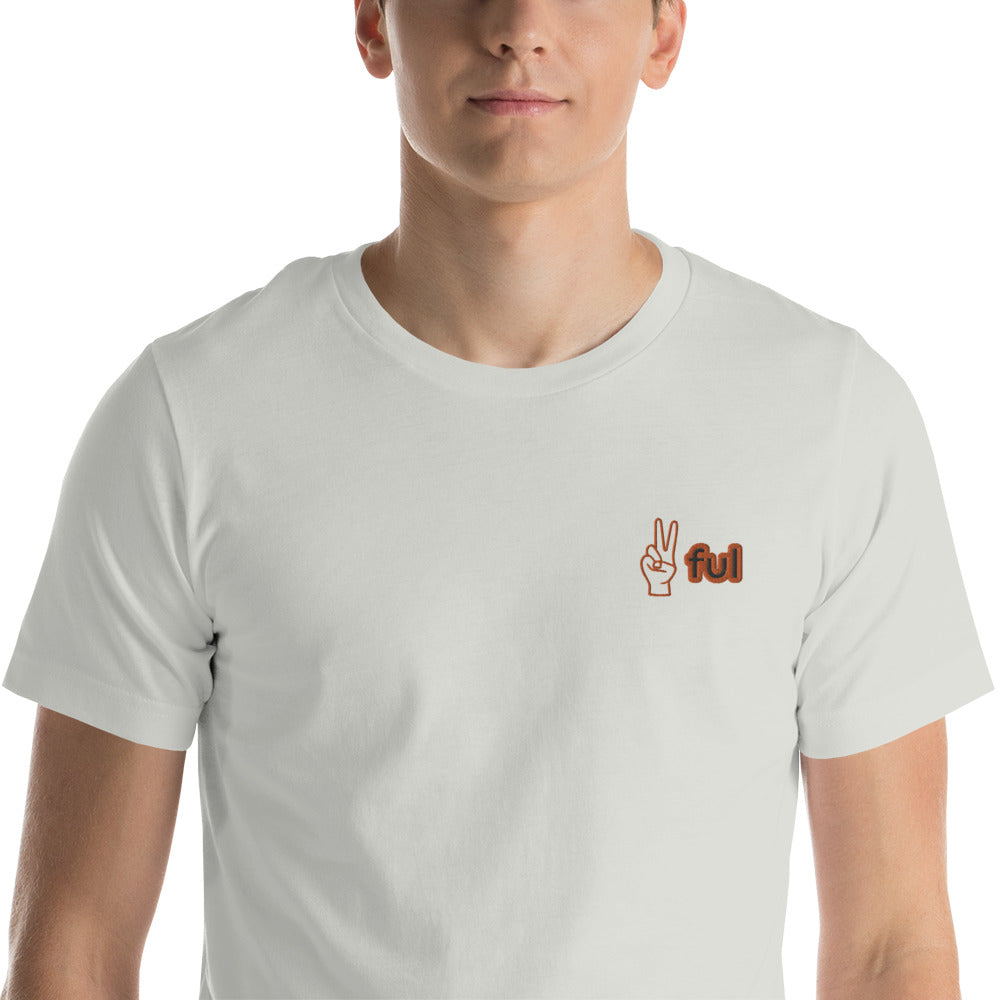 Unisex Orange Label Peaceful t-shirt  XS-5XL