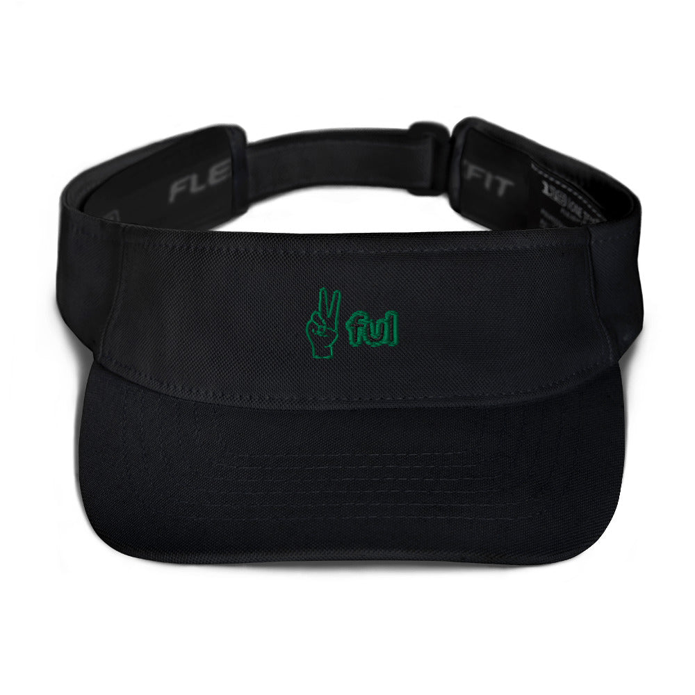 Ultimate ✌️ful [Green Accent] Visor