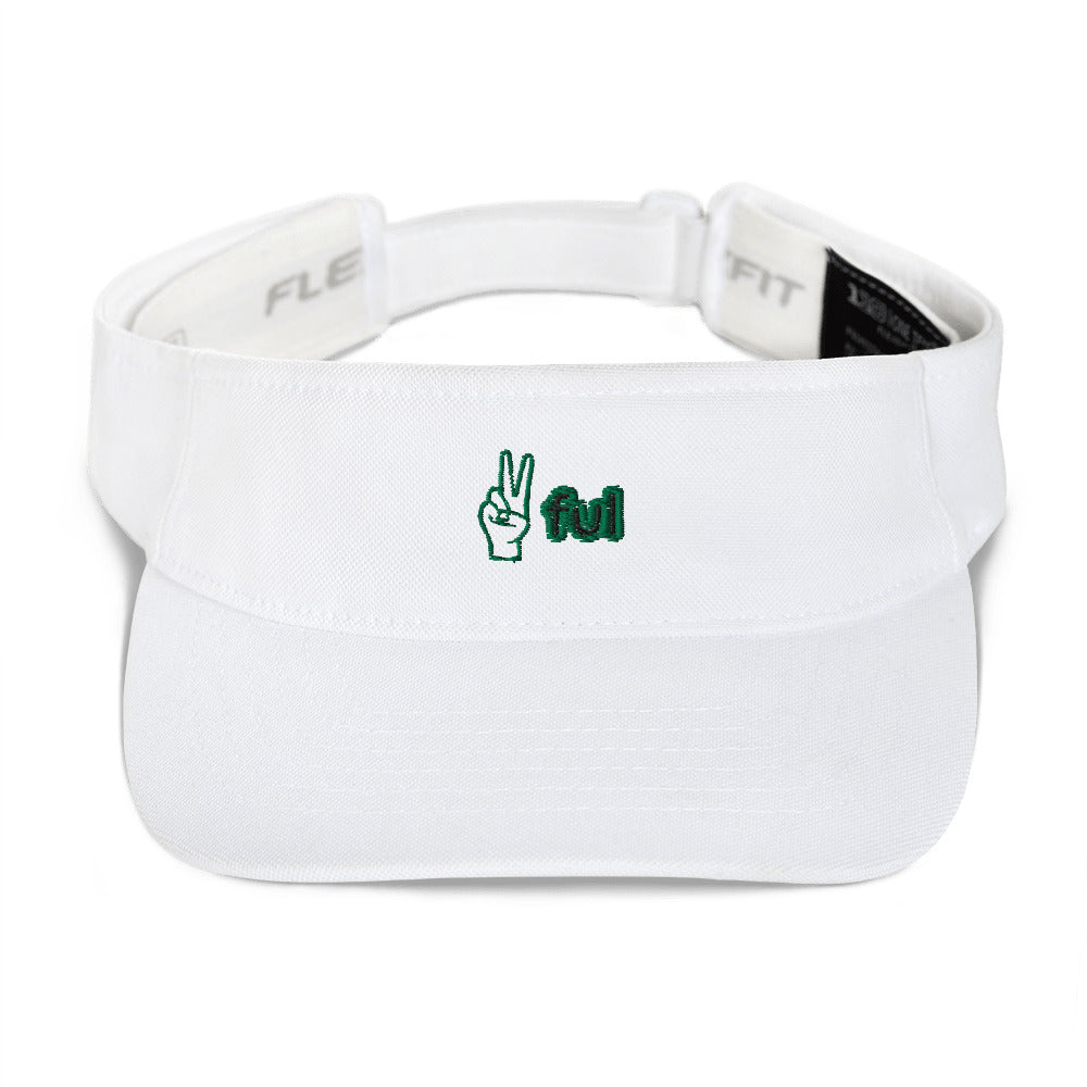 Ultimate ✌️ful [Green Accent] Visor